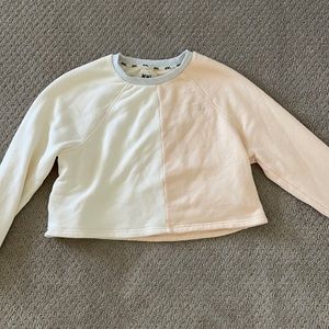 Madewell size medium crop sweatshirt